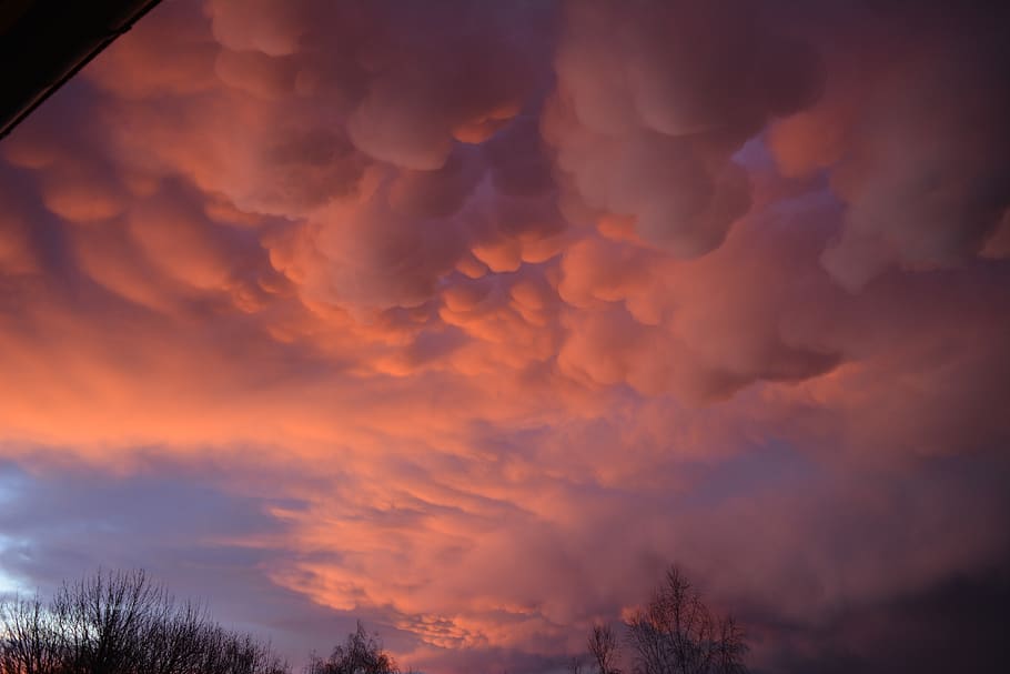 sunset, dusk, storm, cloud - sky, beauty in nature, scenics - nature HD wallpaper