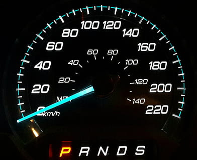 Prands speedometer at 0, odometer, dash, dashboard, panel, gear HD wallpaper