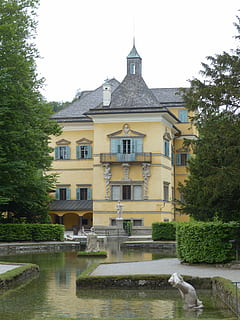 Schloss Hellbrunn, Castle, building, architecture, mannerism HD wallpaper
