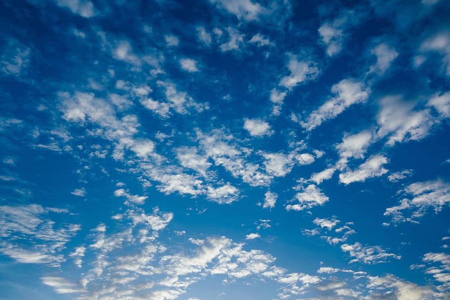 Sky, Background, Texture, Clouds, blue, cloudscape, light, heaven HD wallpaper