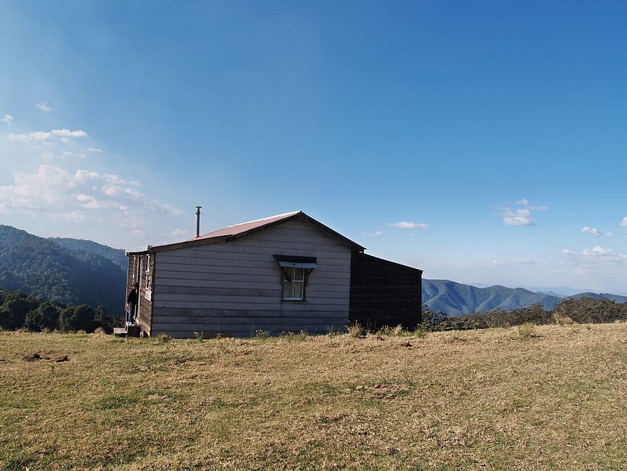 house, hut, shack, view, rustic, isolated, alone, knock, chimney HD wallpaper
