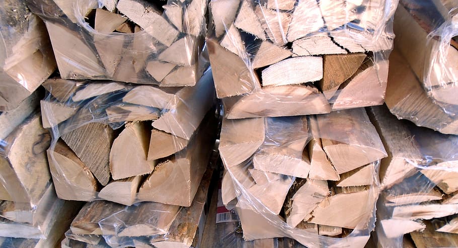 firewood, timber, log, stack, brown, trunk, woodpile, material HD wallpaper