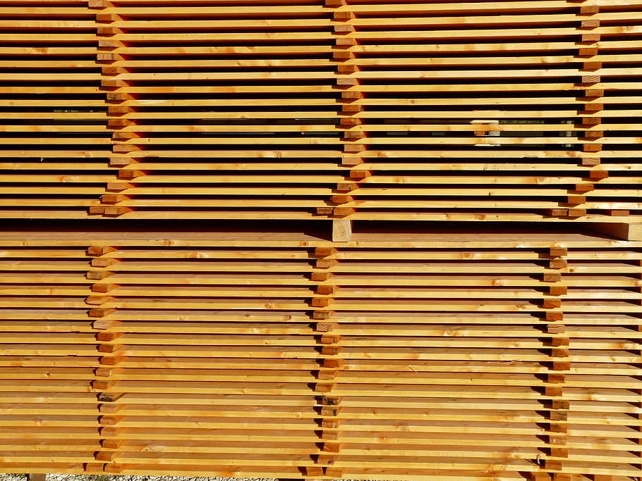 wood, boards, planks, storage, boards stack, brown, lumber HD wallpaper