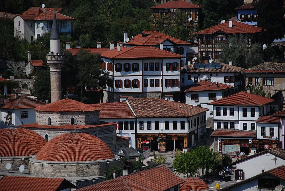 safranbolu, karabük city, houses, architecture, building exterior, HD wallpaper