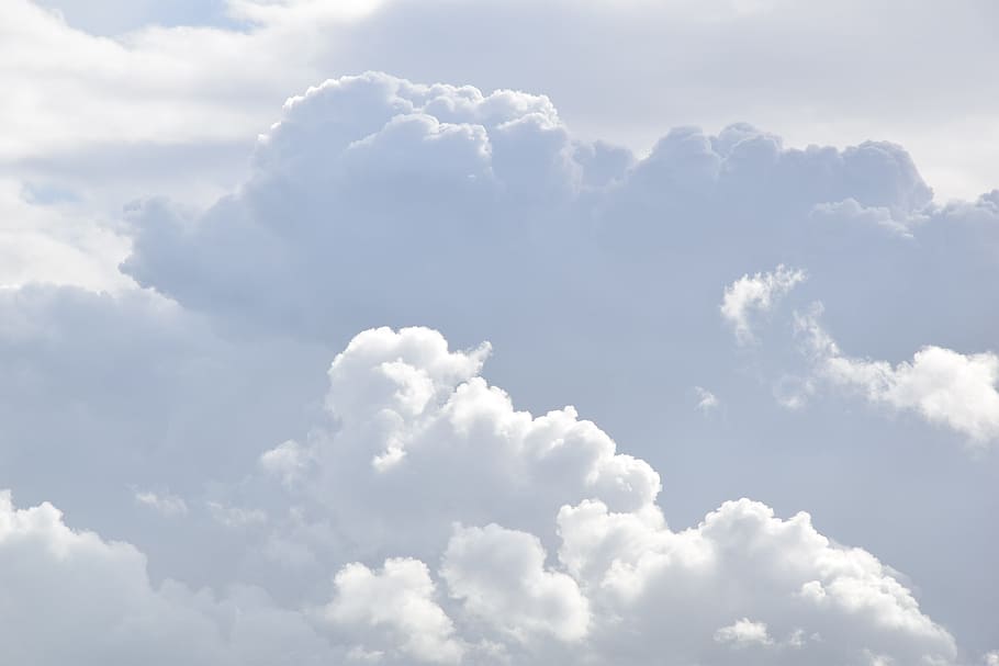 Heaven, Light, White, Clouds, Nature, beauty, cloud - sky, backgrounds HD wallpaper