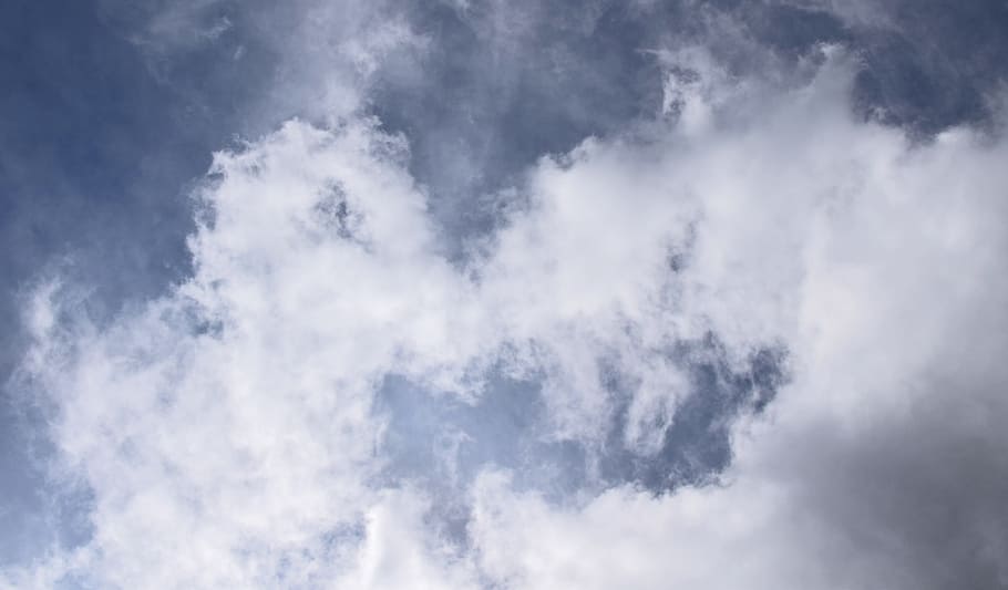 fanciful clouds, cloudscape, skyscape, nature, weather, bright HD wallpaper