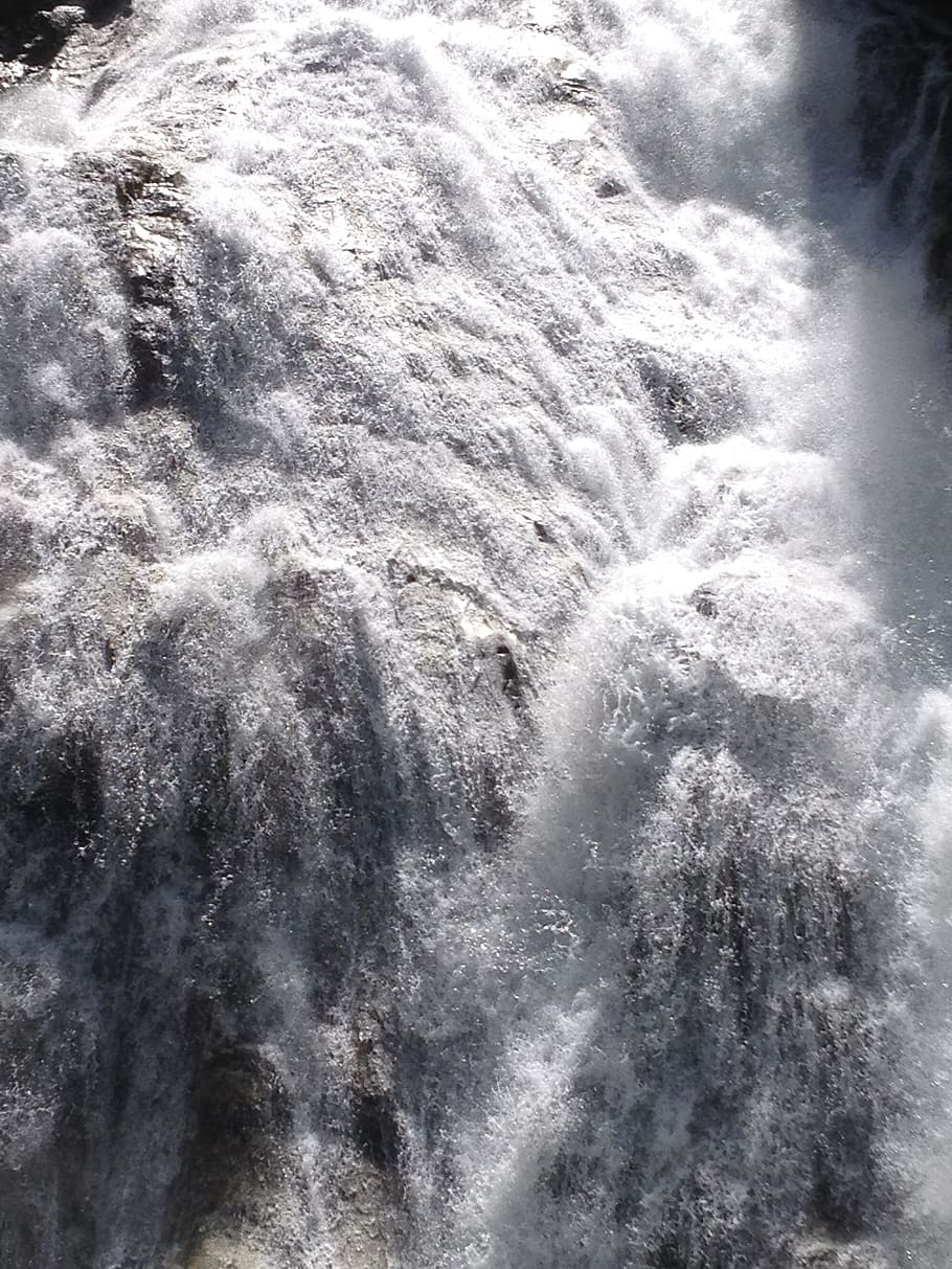 waterfall, nature, flow, waters, murmur, landscape, austria HD wallpaper