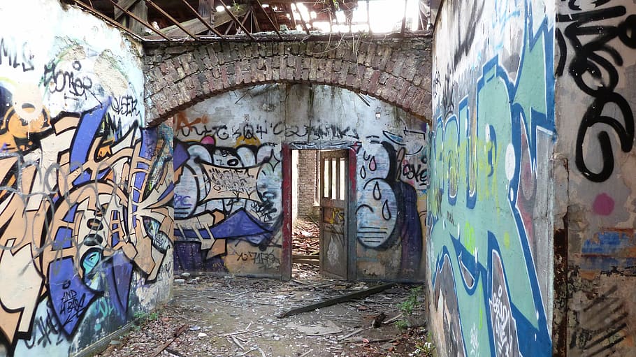 chartreuse, cork, luik, belgium, grivegnée, graffiti, colors HD wallpaper