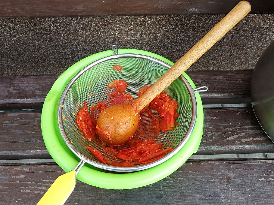 Tomato Puree, Preparations, tomatoes, vegetables, eating, natural food HD wallpaper