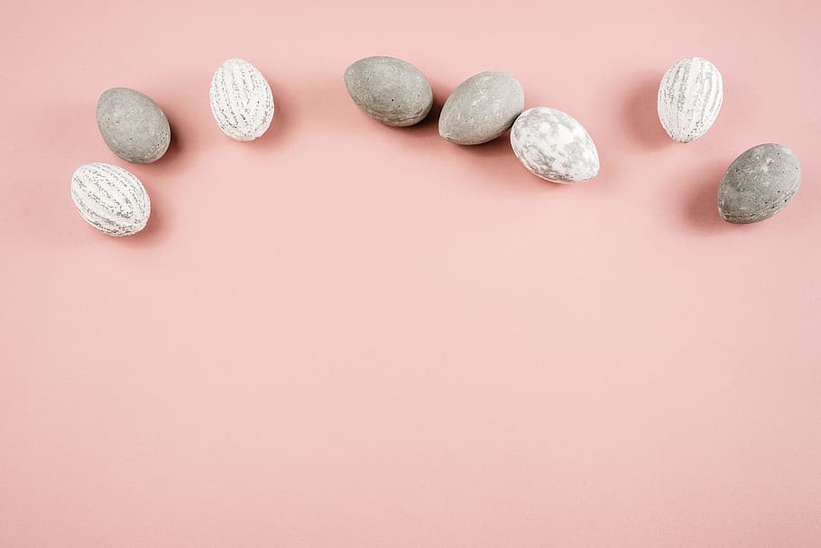Simple Pink Easter Background, concepts And Ideas, close-up, pill HD wallpaper