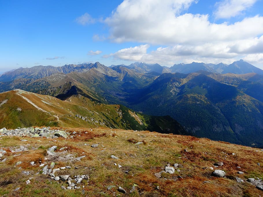 autumn, mountains, poland, beauty in nature, scenics - nature HD wallpaper