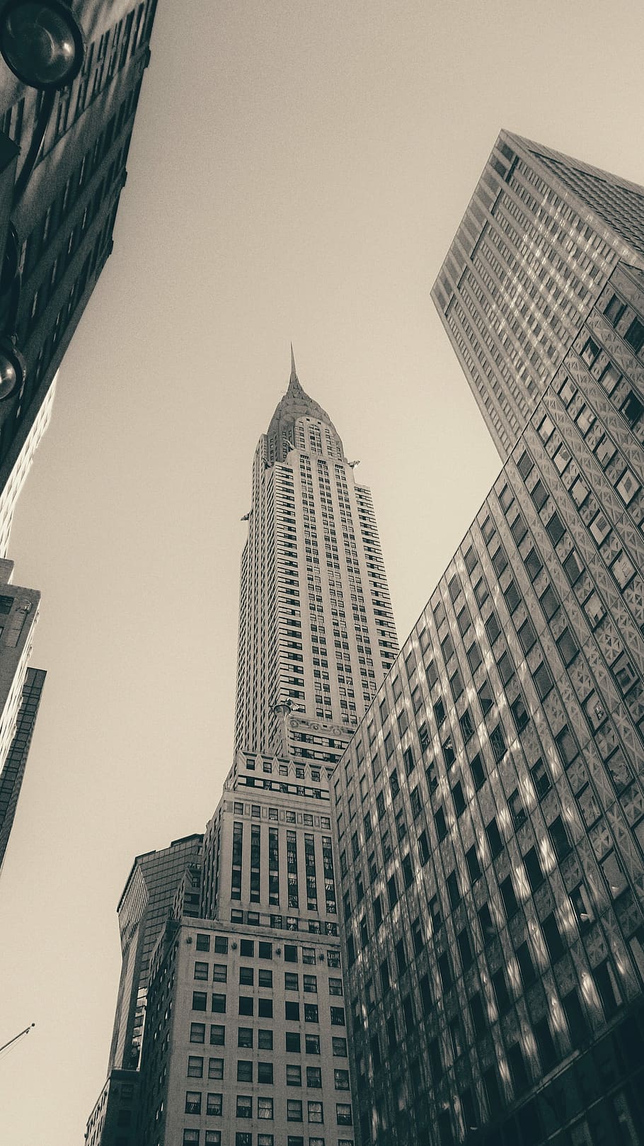 architectural photography of buildings, top view of Empire State Building HD wallpaper