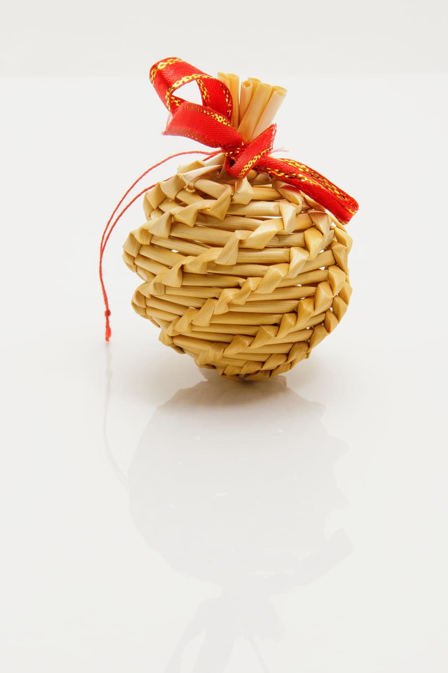Christmas, Deco, Straw, Advent, decoration, festive decorations HD wallpaper