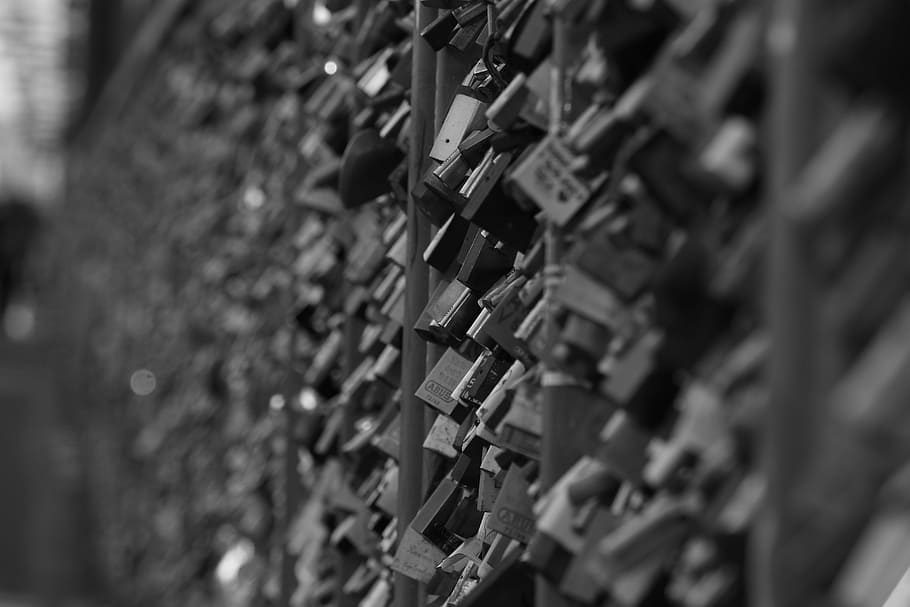 Love Locks, Cologne, Padlocks, Bridge, castles, hohenzollern bridge HD wallpaper