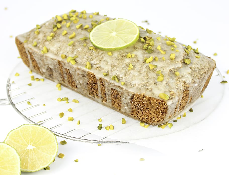 cake, box cake, lemon, glaze, tea party, pastries, bake, sweet HD wallpaper