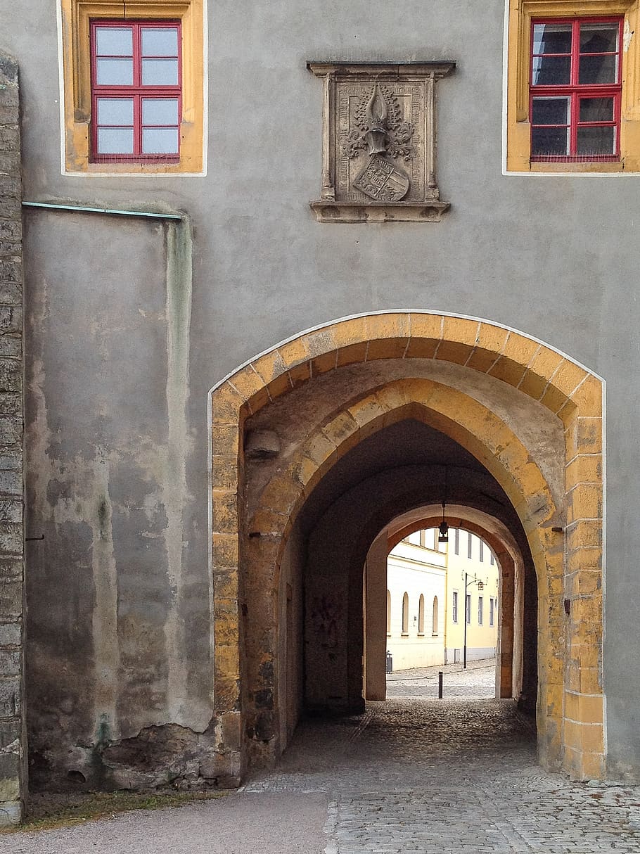 weimar, atmosphere, mood, architecture, old, street, door, europe HD wallpaper