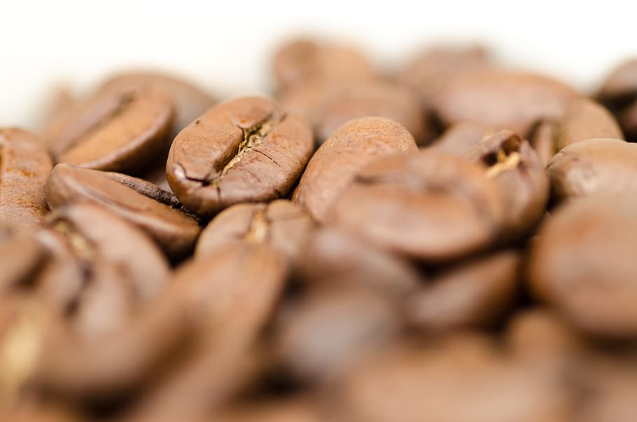 Closeup Photography of Coffee Beans, arabic, arabica, aroma, aromatic, HD wallpaper