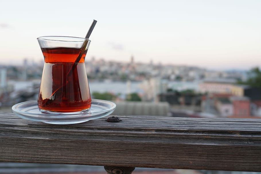 tea, istanbul, landscape, food and drink, refreshment, drinking glass HD wallpaper
