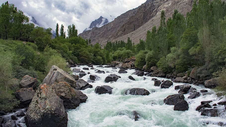 upperkachora, skardu, mountains, range, gb, north, pakistan, HD wallpaper