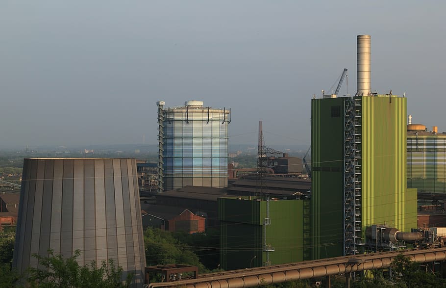 germany, alsumer, berg, industry, industrial, built structure HD wallpaper