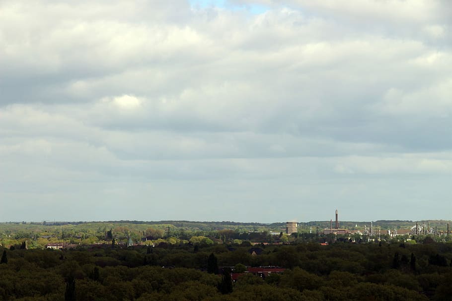 Outlook, Ruhr Area, Vision, Overview, clouds, landscape, nature
