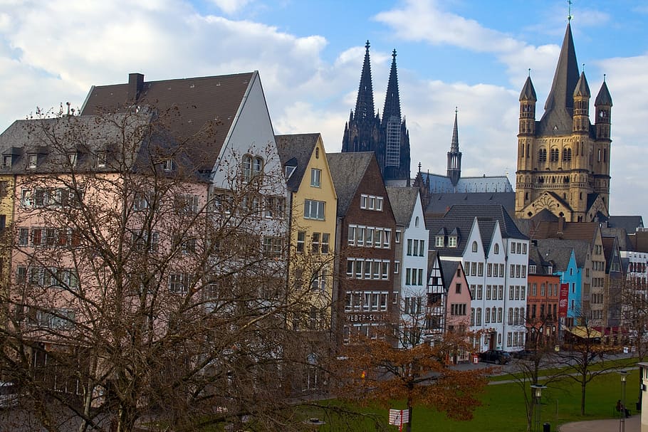 cologne, old town, architecture, building exterior, built structure HD wallpaper