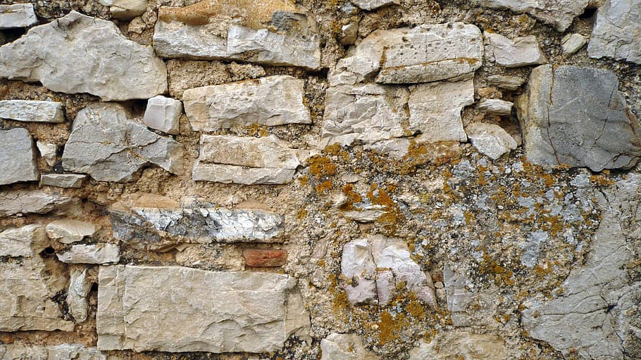 wall, the ancient wall, umbria, stones, old wall, old house, HD wallpaper