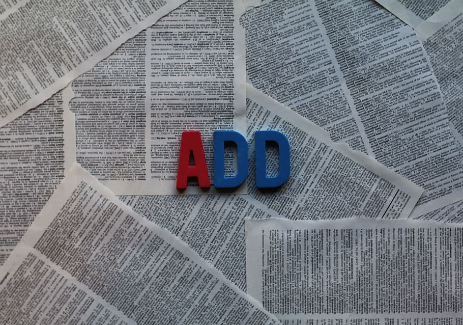 add, text, paper, indoors, newspaper, still life, communication HD wallpaper