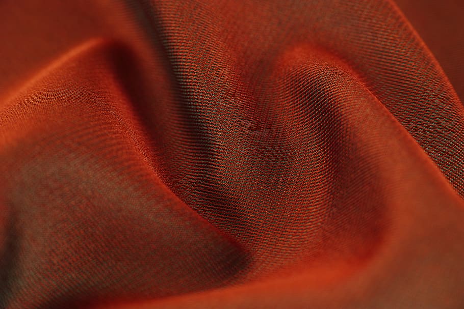 orange textile, fabric, abstract, design, abstract pattern HD wallpaper