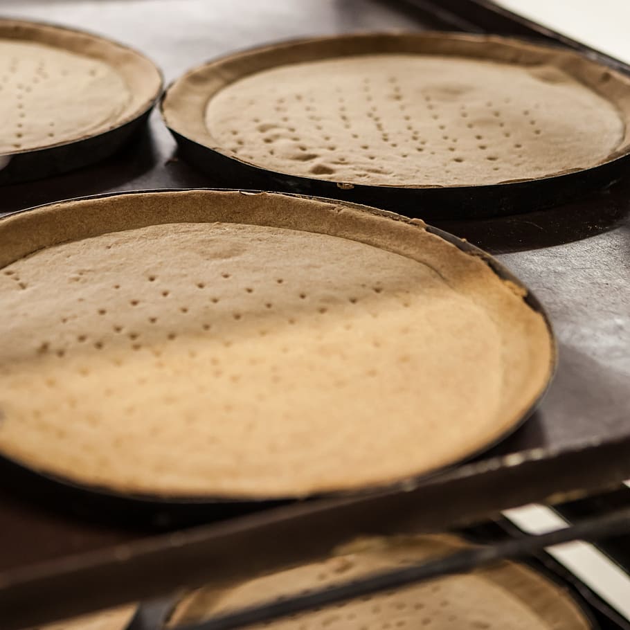 flan, baker, bottom, food and drink, indoors, no people, selective focus HD wallpaper