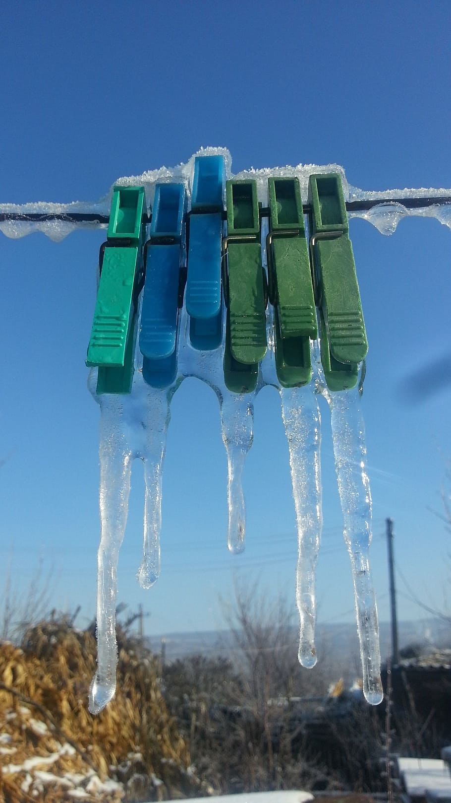 winter, ice, icicles, cold temperature, snow, nature, no people HD wallpaper