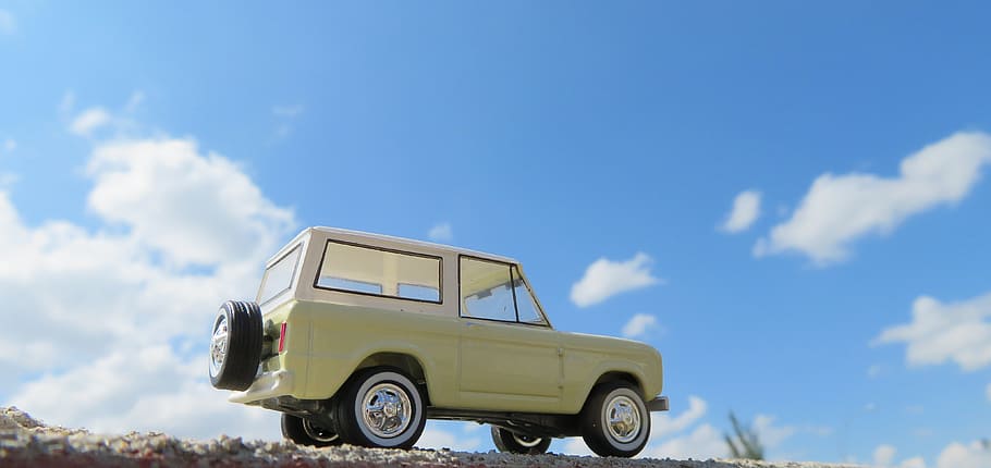Hd Wallpaper Ford Bronco Car Sky Vintage Drive Driving Automobile Wallpaper Flare