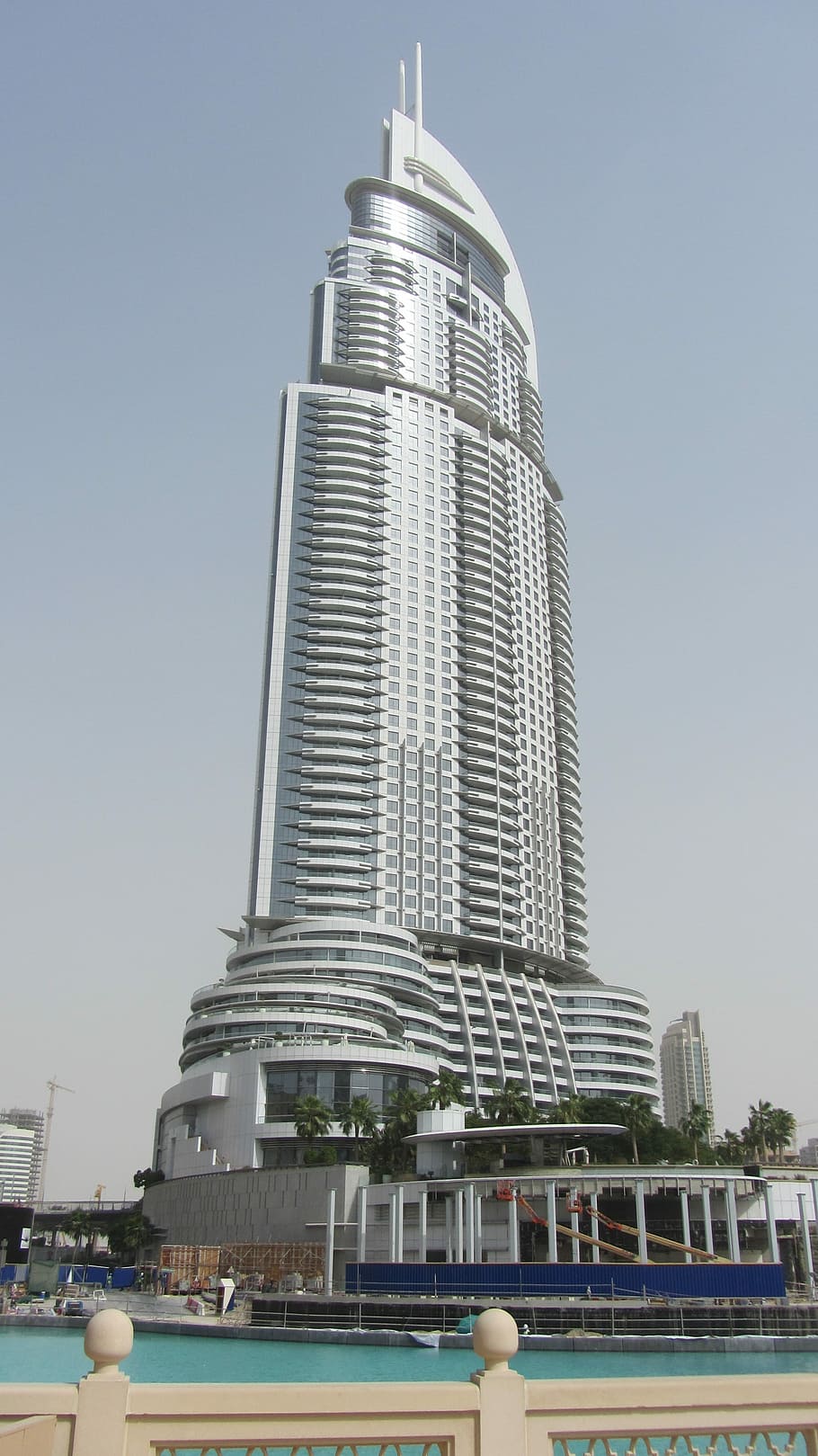 Skyscraper, Building, Dubai, Sky, Blue, architecture, wealth HD wallpaper