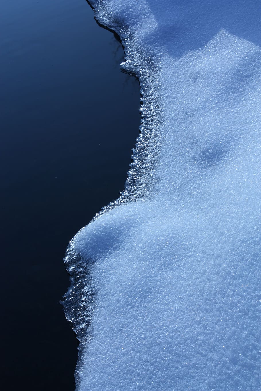 winter, ice, water, sea, beauty in nature, cold temperature HD wallpaper