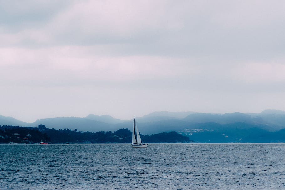 Shades, landscape, sailing, sailboat, nautical Vessel, sea, water HD wallpaper