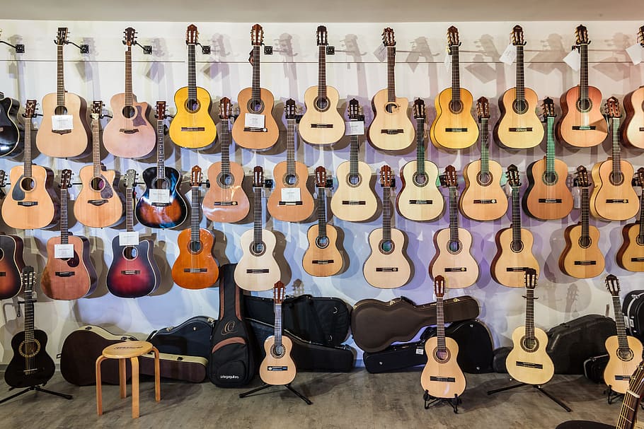 guitar, acoustic guitar, classical guitar, guitar federal, guitar head, HD wallpaper