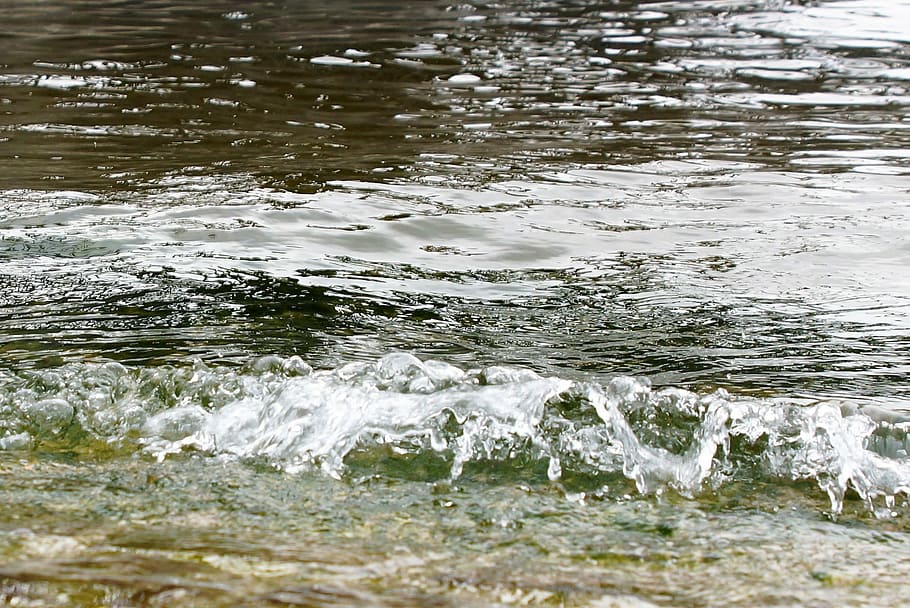 waters, nature, lake, wave, motion, no people, day, sea, outdoors HD wallpaper