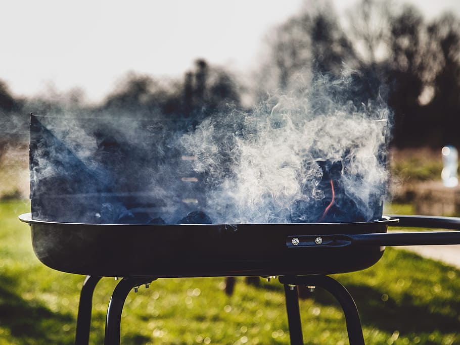 HD wallpaper: charcoal on charcoal grill, smoke, barbecue, bbq, barbeque,  cooking | Wallpaper Flare