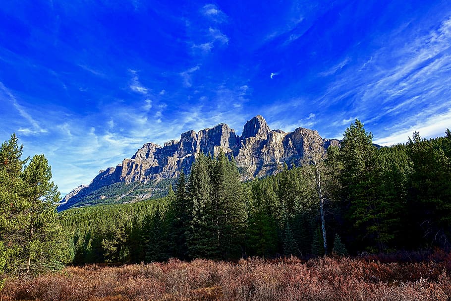 Mountains, Range, Landscape, Panorama, scenery, scenic, rocky HD wallpaper