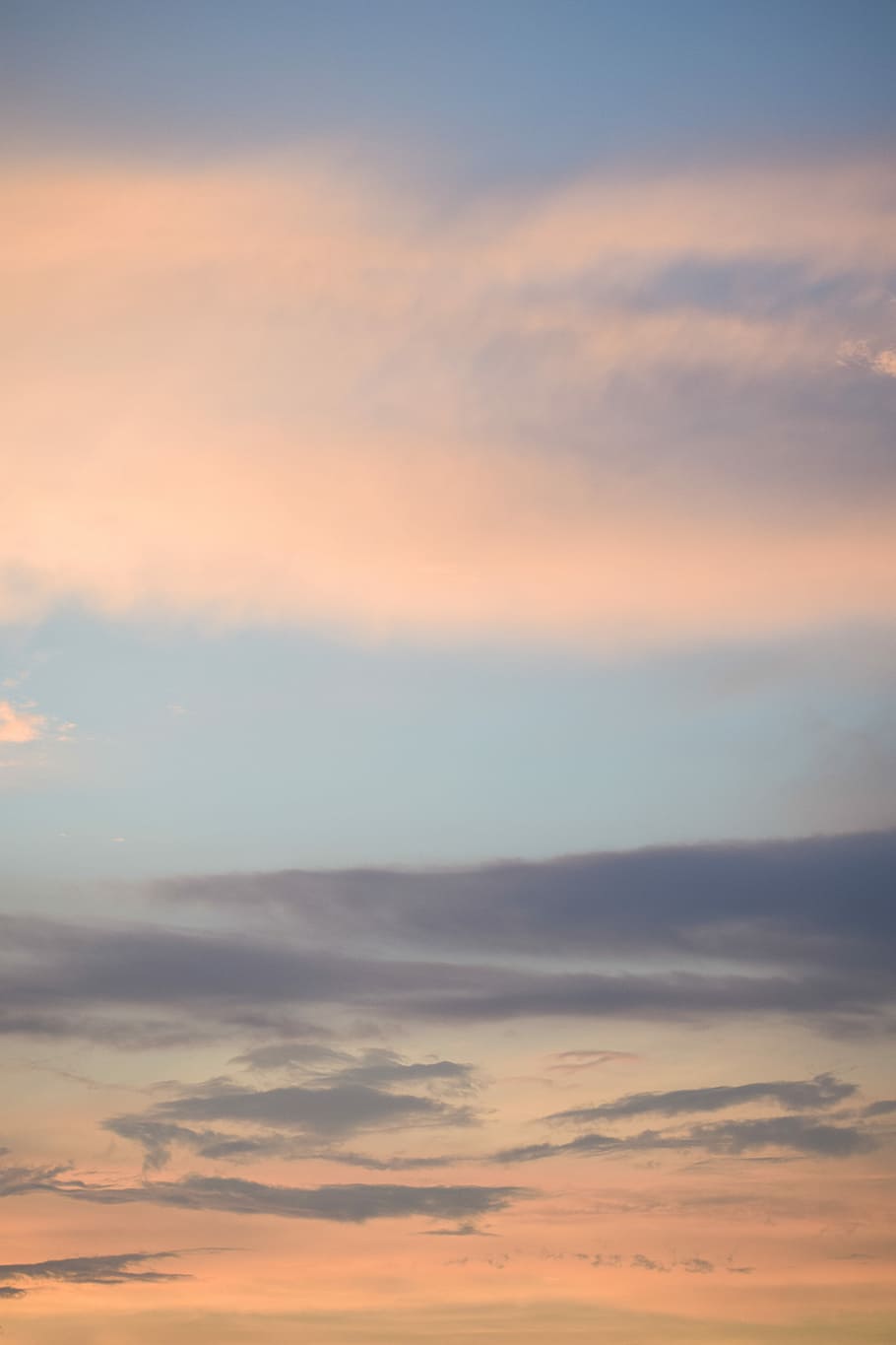 cloudy sky photo, blue sky with black and white clouds, cloudscape HD wallpaper