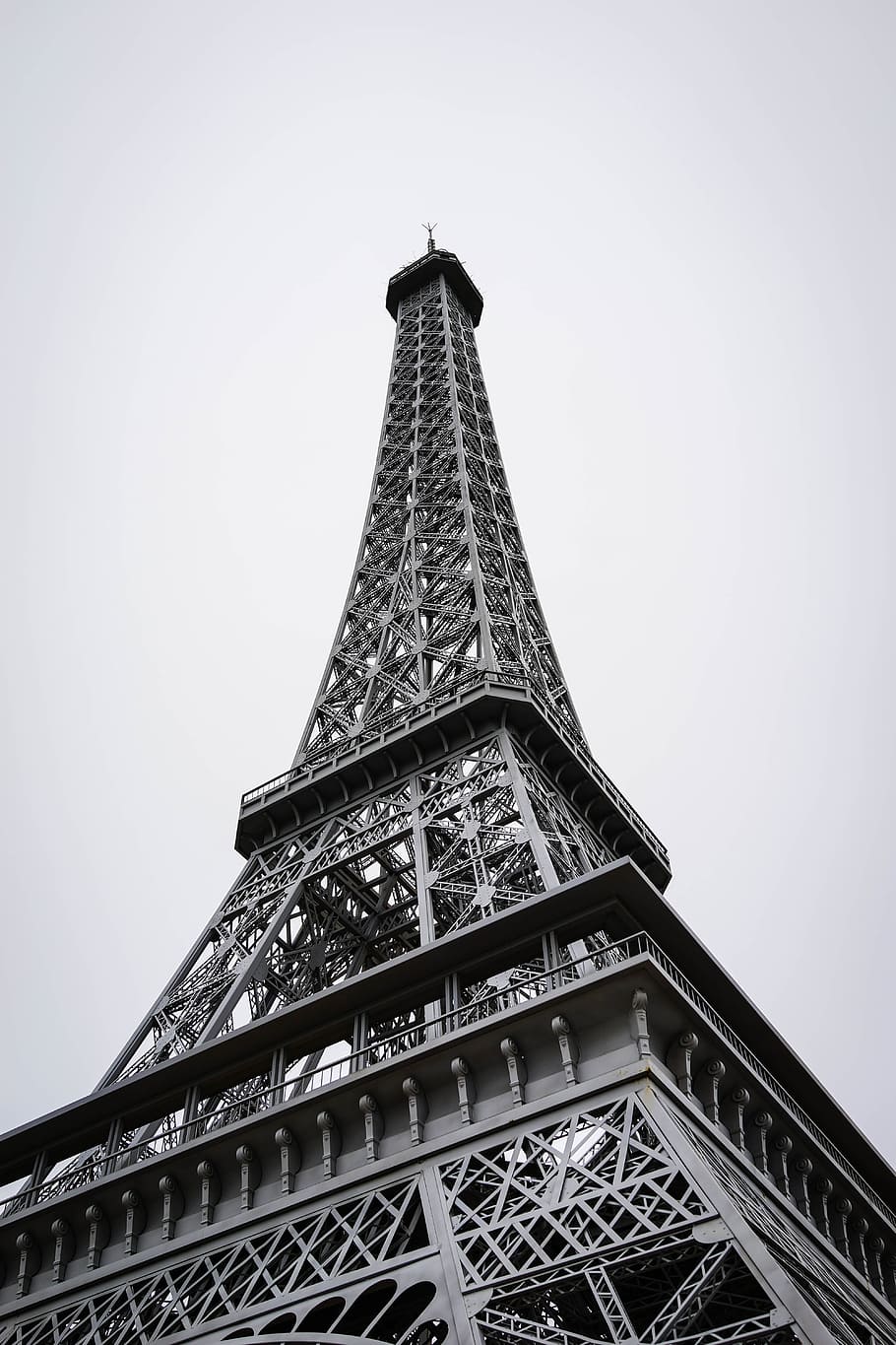 grayscale photography of Eiffel tower, Miniature, Paris, the eiffel tower HD wallpaper