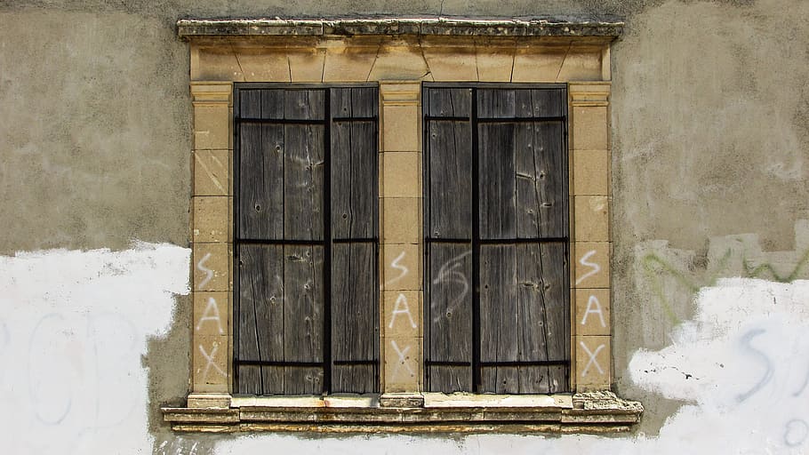 window, wooden, old, aged, weathered, village, traditional HD wallpaper
