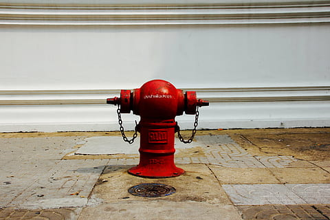fire extinguisher, hydrant, water, metal, fire fighting water HD wallpaper