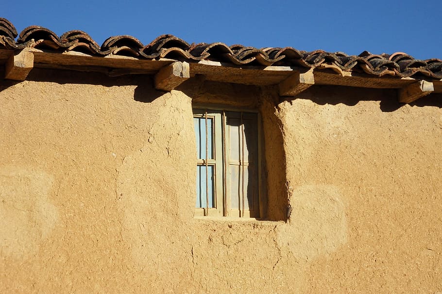 HD wallpaper: window, home, spain, rustic, built structure ...