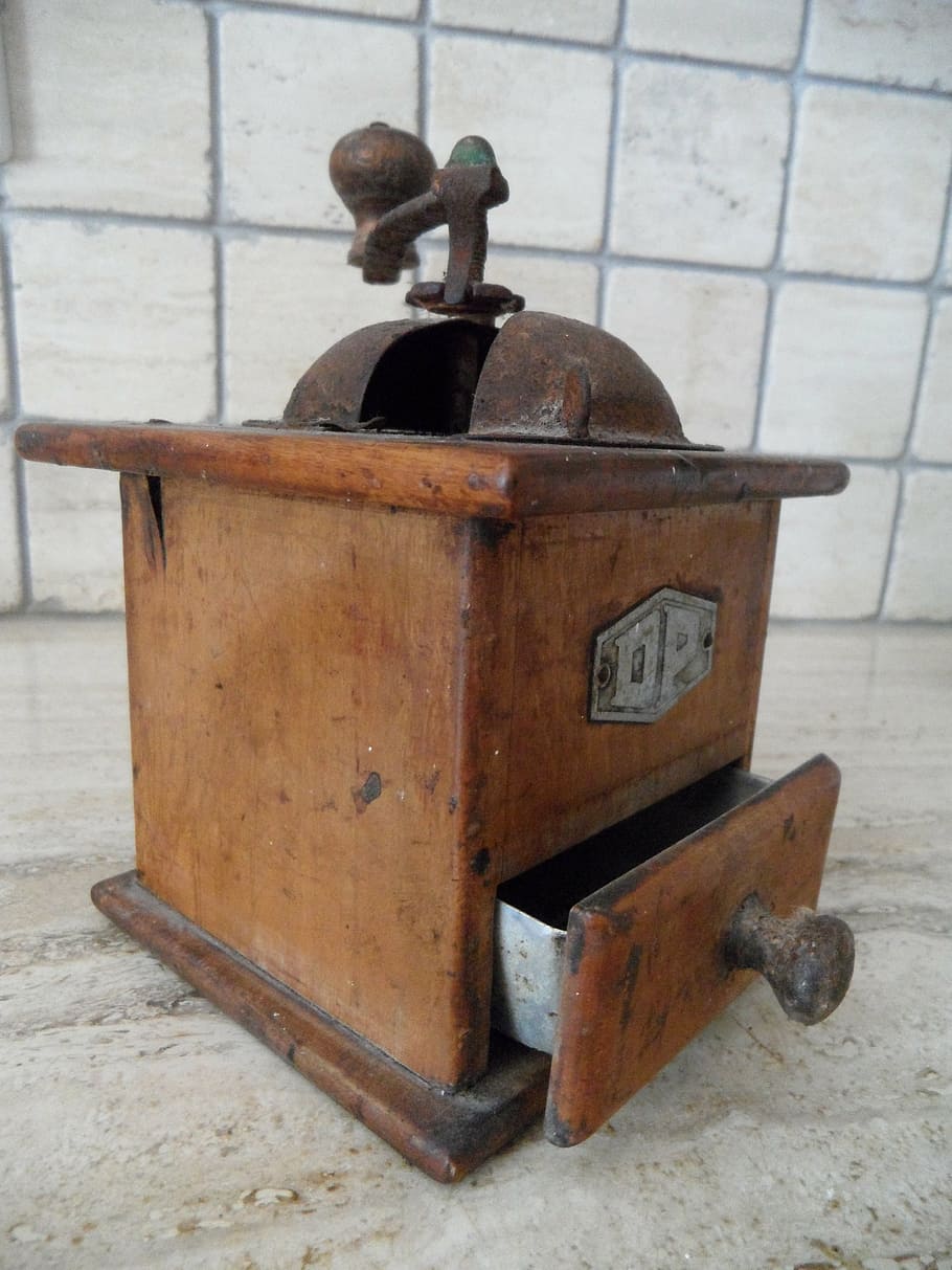 grinder, mill, old, crank, manually, nostalgia, metal, day HD wallpaper