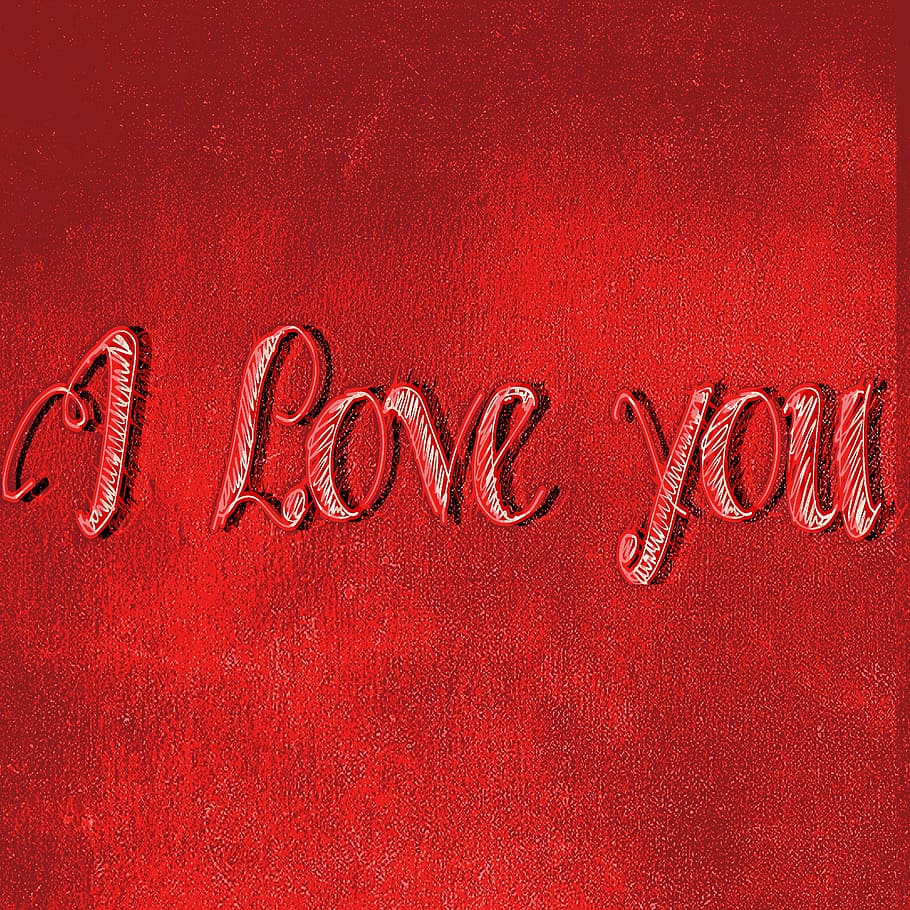 love, romance, trust, background image, i love you, luck, red HD wallpaper