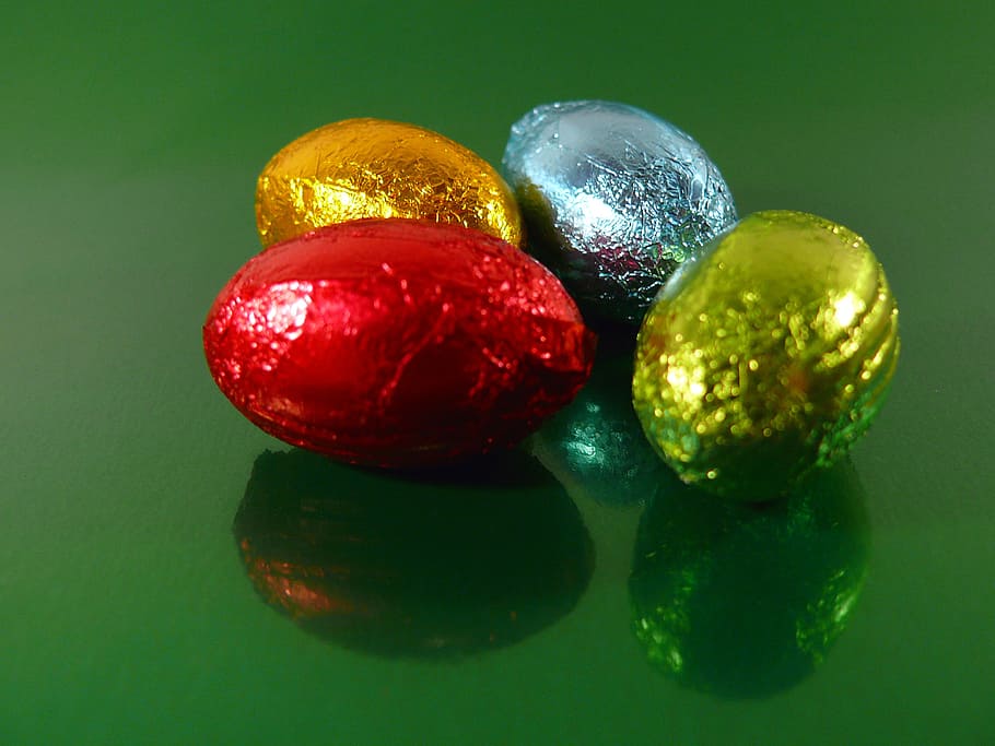 easter, eggs, spring, holiday, easter eggs, chocolate, still life HD wallpaper