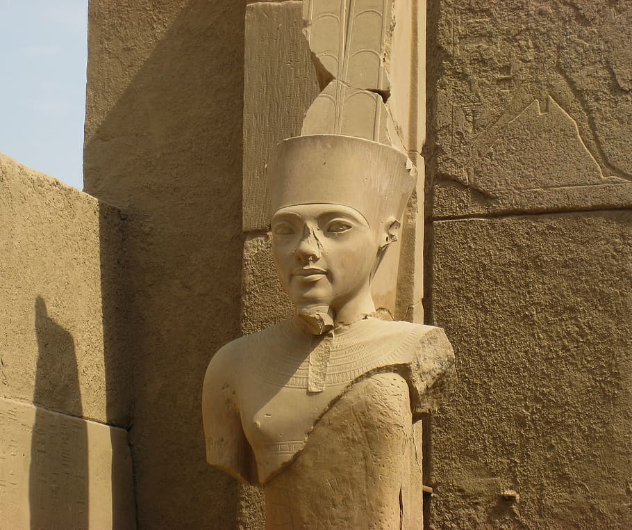 egypt, luxor, temple, statue, architecture, sculpture, famous Place HD wallpaper