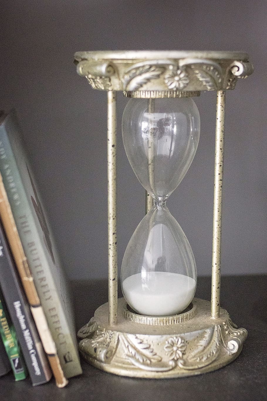 hourglass, timer, antique, glass items, clock, indoors, no people, HD wallpaper
