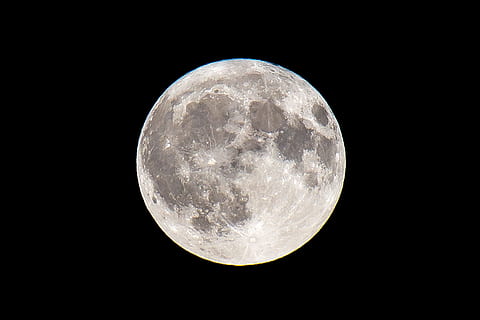 moon, full moon, maan, night, sky, light, moonlight, lunar HD wallpaper